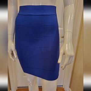 Bebe Bandage Skirt Rayon/Nylon/Spandex - Size Small